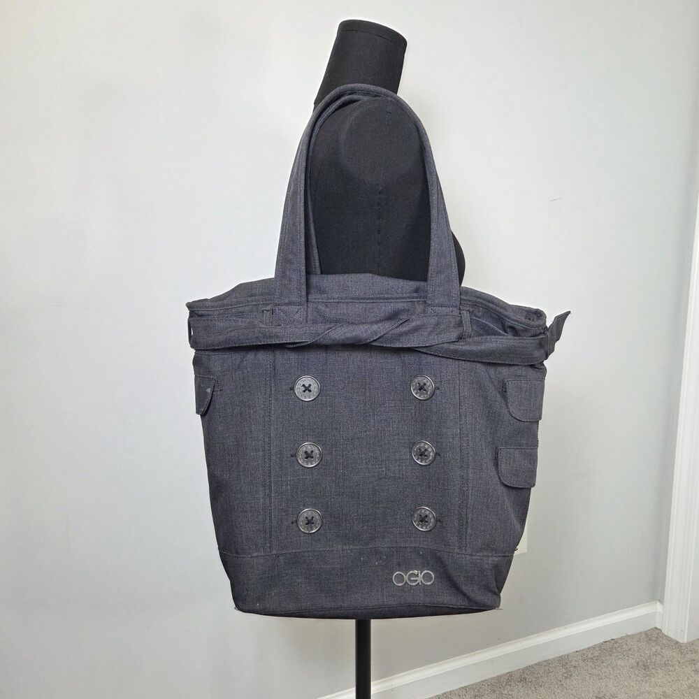 OGIO Woman’s  Stylish Laptop Tote Bag Gray Computer Office Bag